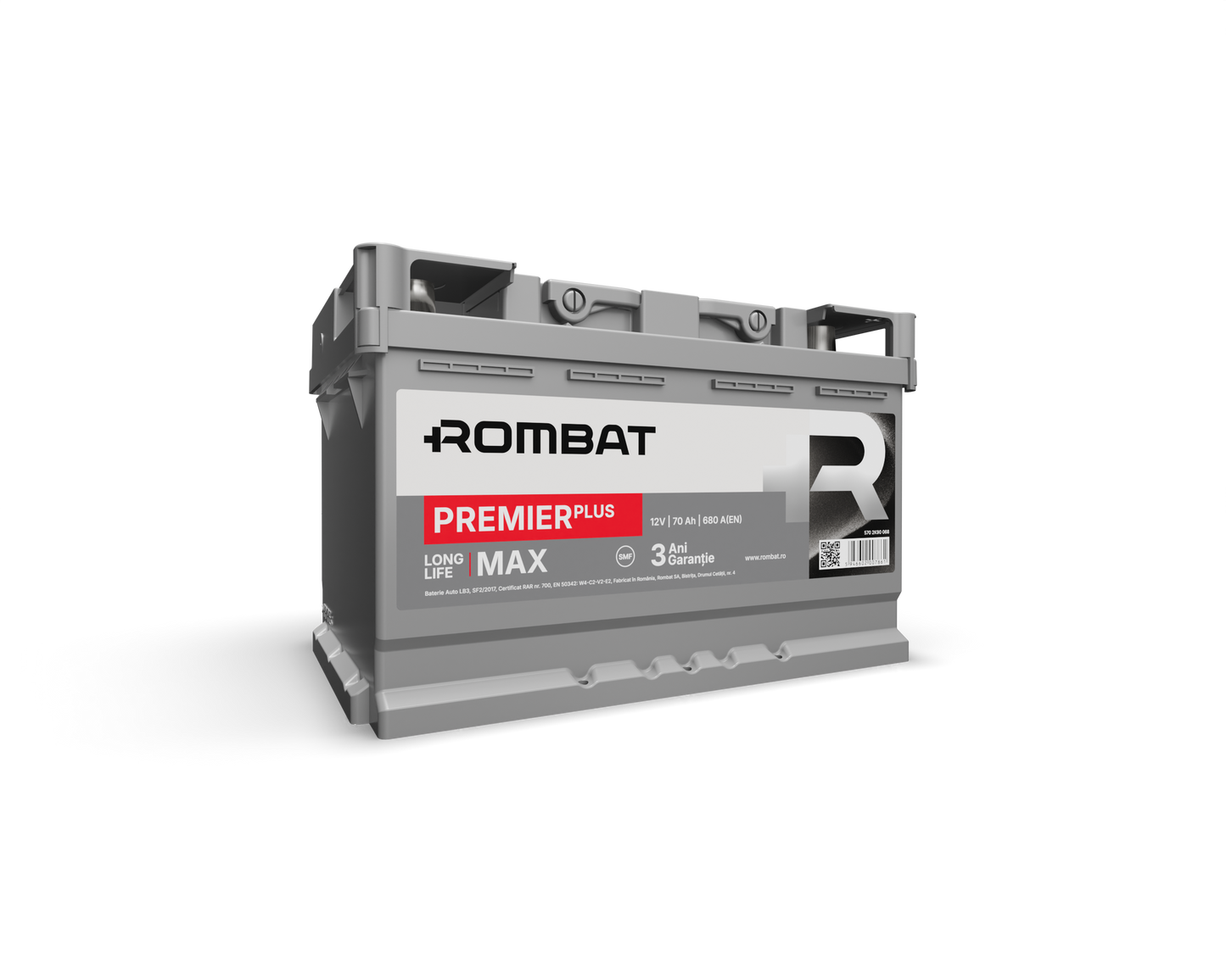 Acumulator Rombat Premier Plus 12V 70Ah 680A