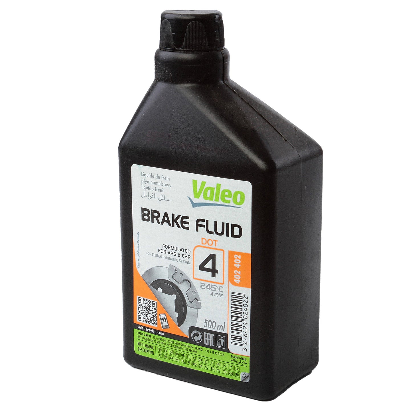 Lichid de frână Valeo DOT 4 Sintetic 500ml