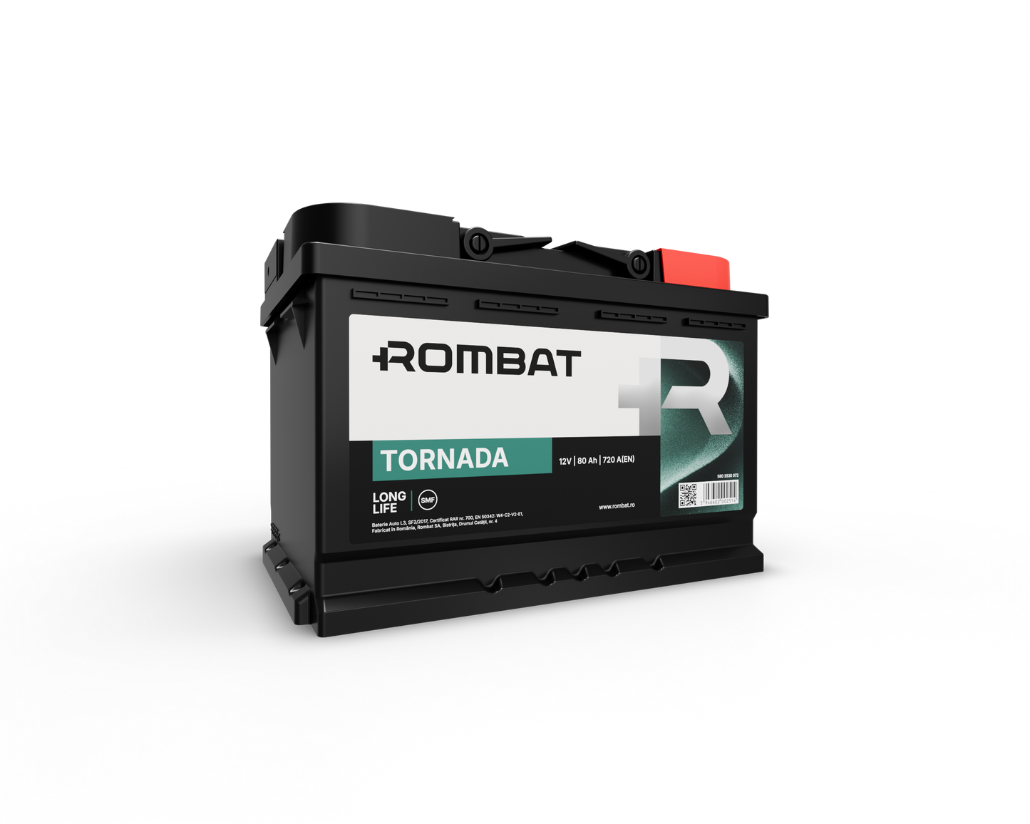 Acumulator Rombat Tornada 12V 80Ah 720A