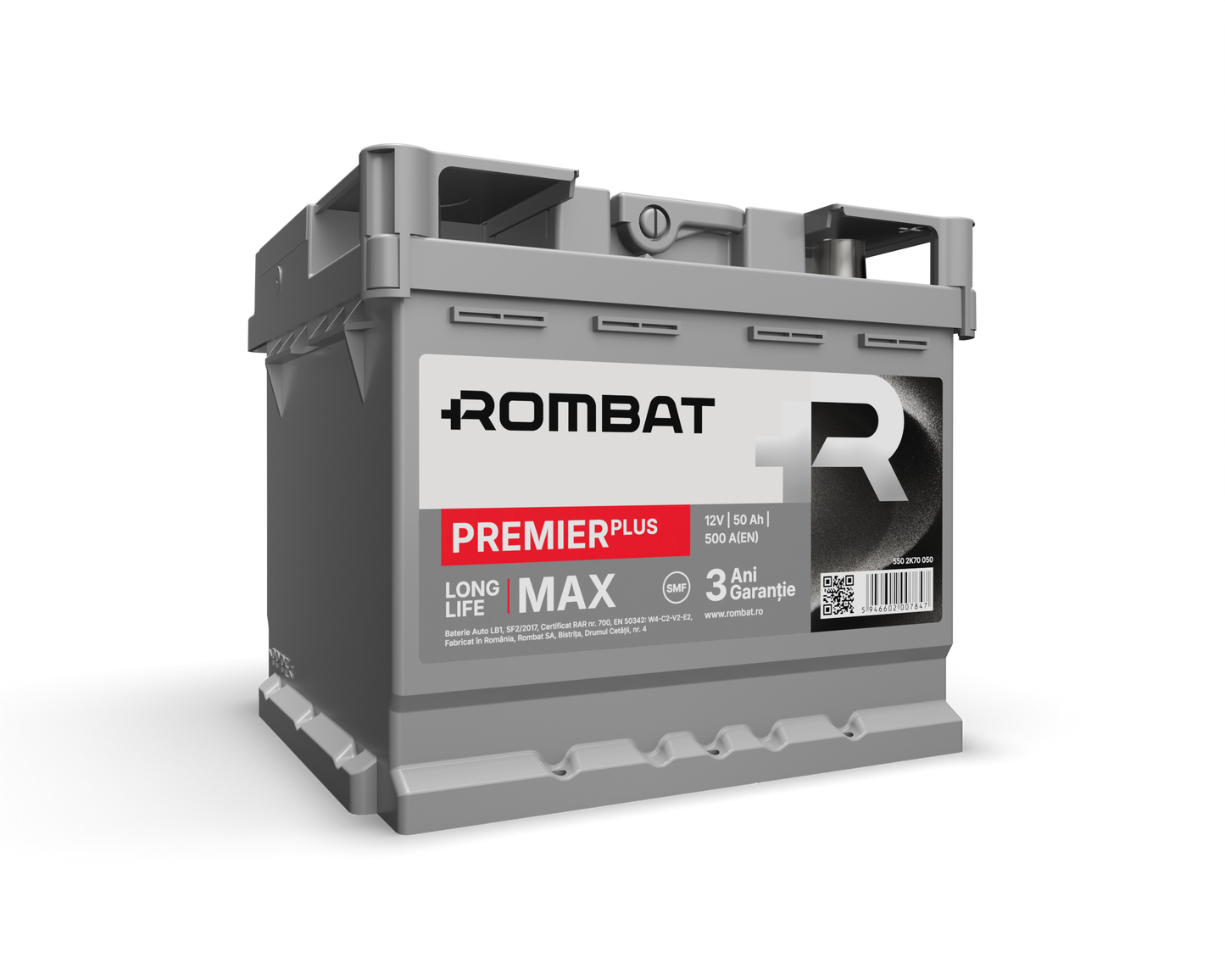 Acumulator Rombat Premier Plus 12V 50Ah 500A