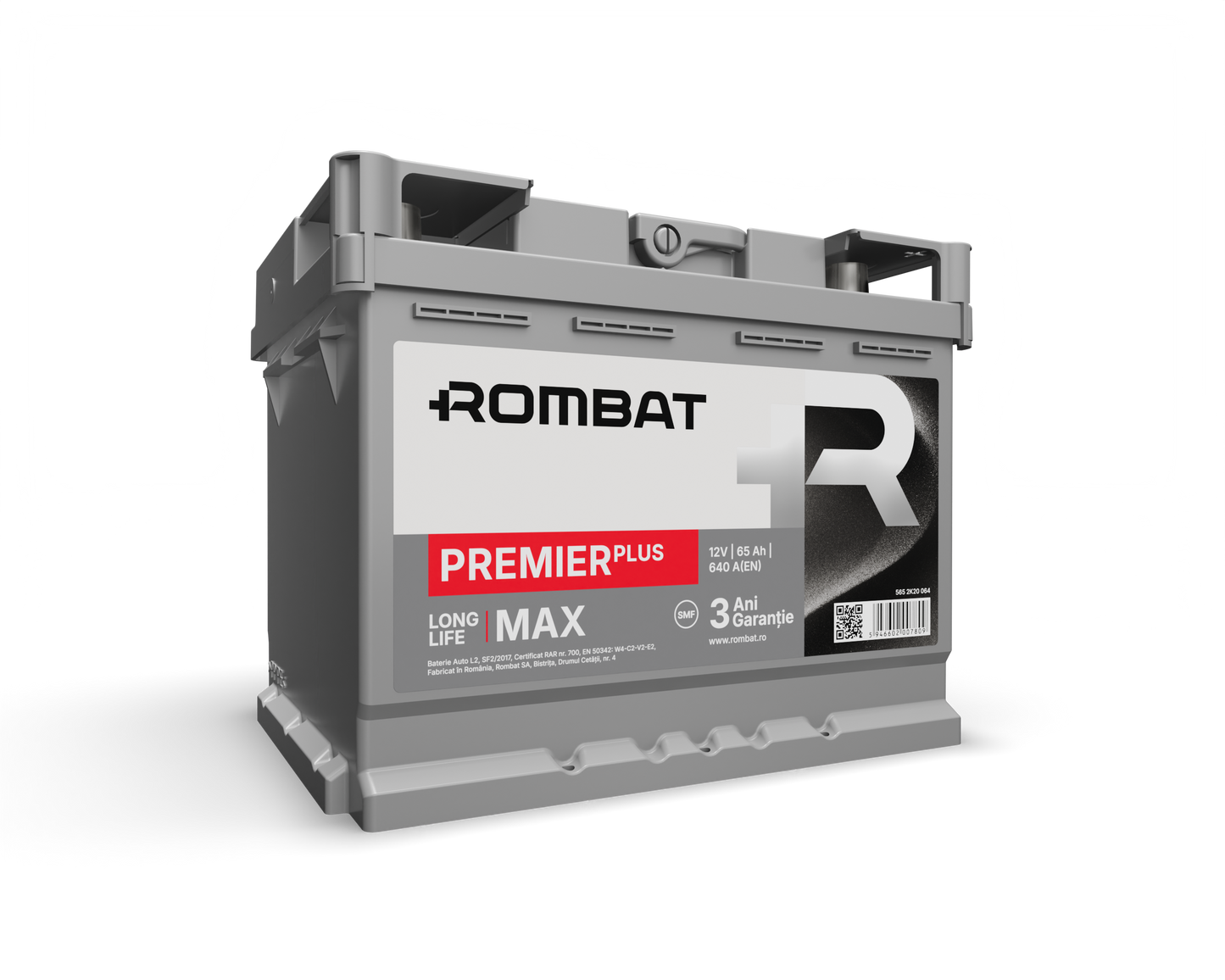 Acumulator Rombat Premier Plus 12V 65Ah 640A