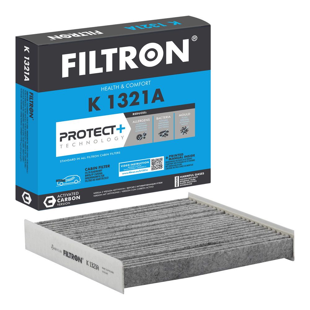 Filtru Aer Habitaclu Filtron K 1321A Carbune Activ LOGAN II DUSTER SANDERO II