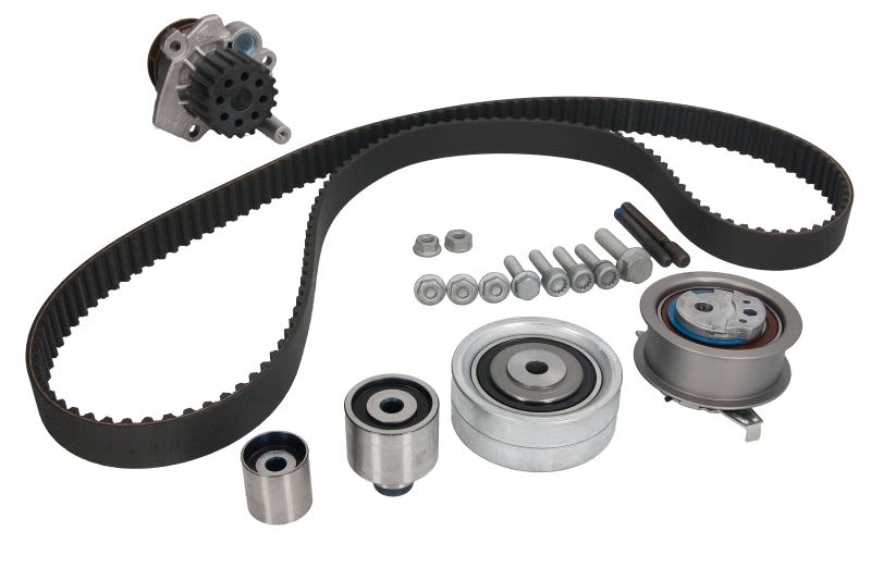 Kit Distribuție cu Pompă de Apă INA 530 0550 32 pentru Audi A4, A6, Q5, VW Golf, Tiguan, Skoda Octavia