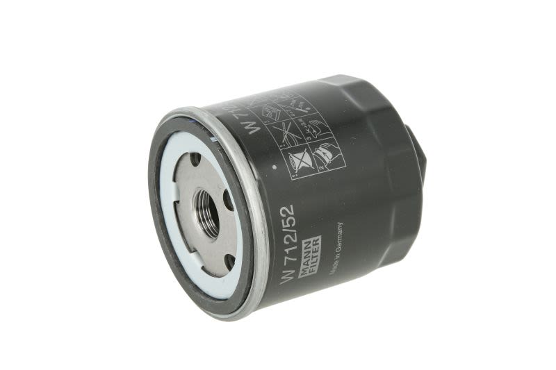 Filtru ulei MANN W 712/52 original | Audi TT 8N 1.8T, Seat Altea 1.4 16V, Skoda Octavia I/II 1.4