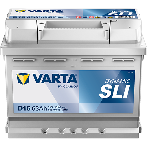 Acumulator Varta SLI Dynamic 12V 63Ah 610A