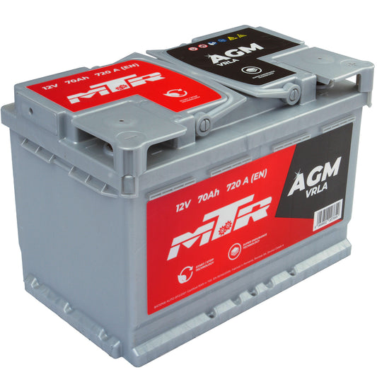 Acumulator MTR AGM-VRLA 12V 70Ah 720A
