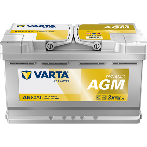 Acumulator Varta Silver Dynamic AGM 12V 80Ah 800A