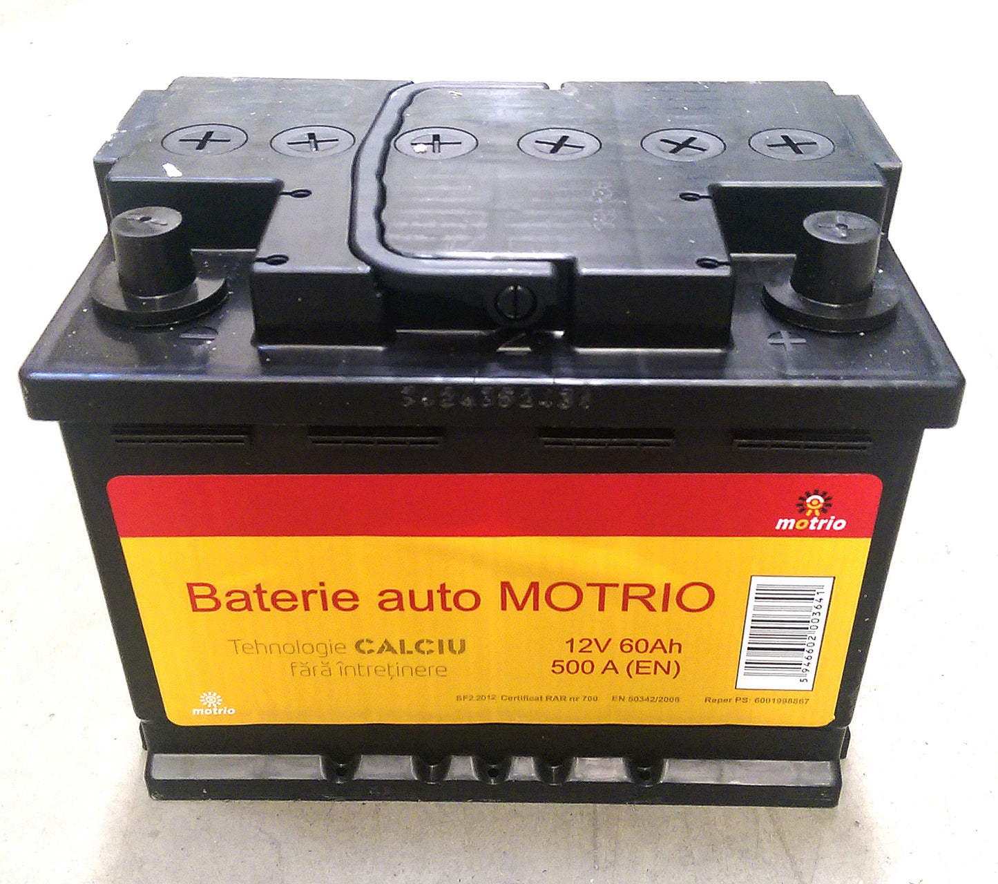 Acumulator Motrio 12V 60Ah 500A