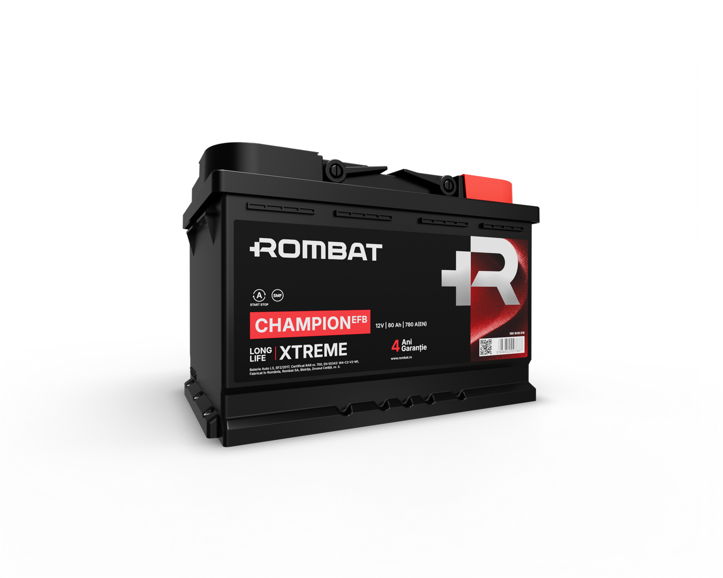 Acumulator Rombat Champion Start-Stop 12V 80Ah 780A