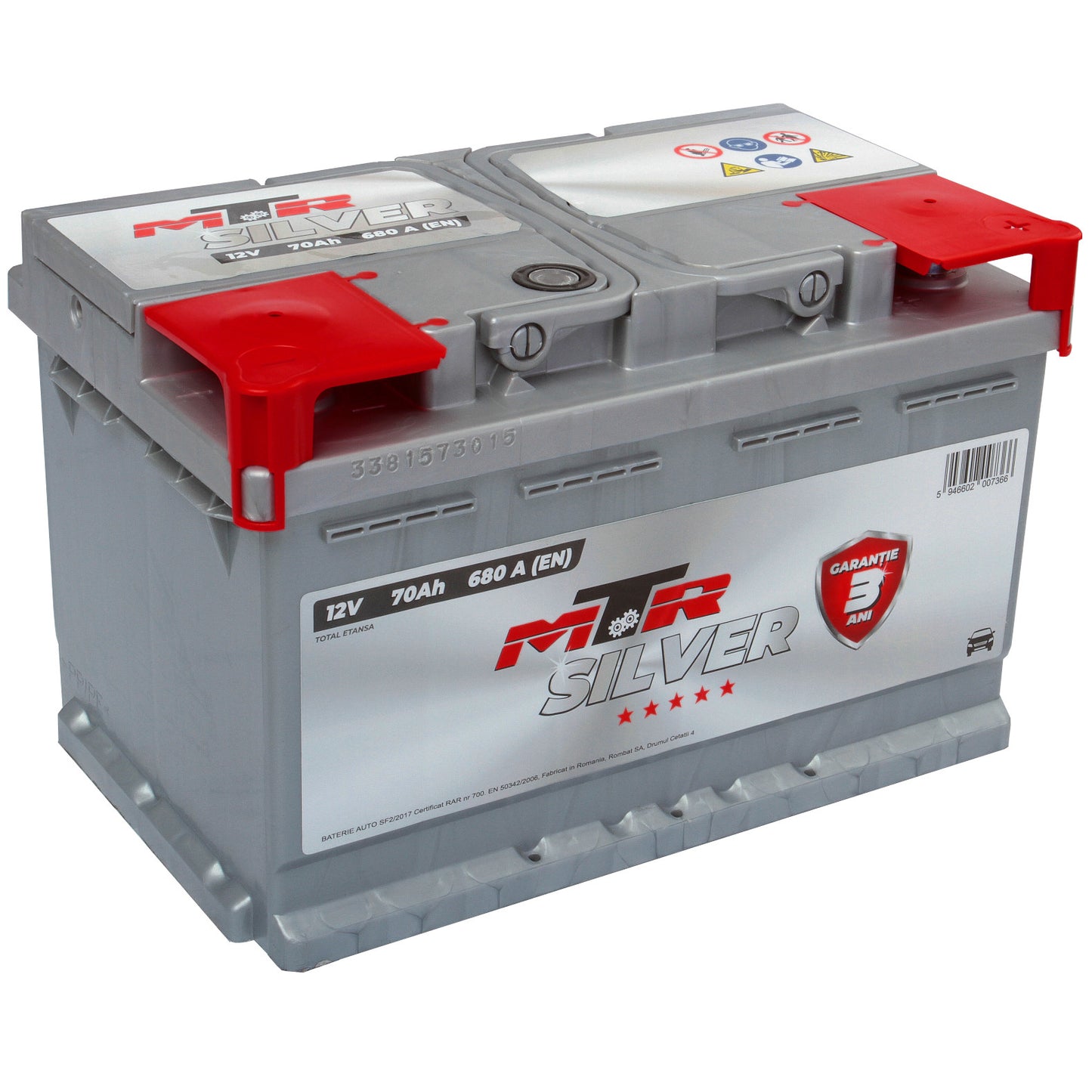 Acumulator MTR Silver LB3 12V 70Ah 680A