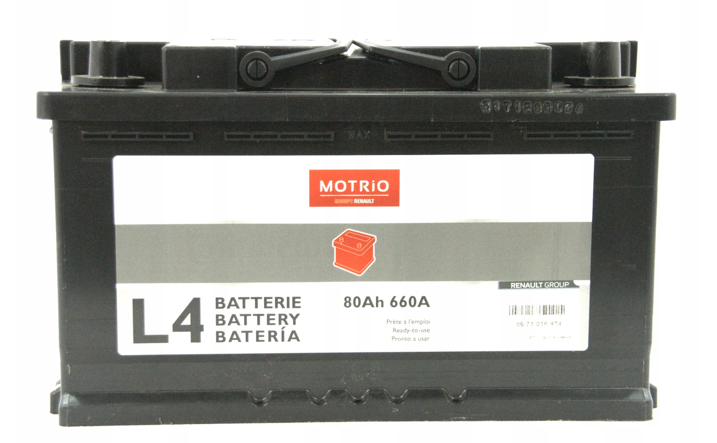 Acumulator Motrio 12V 80Ah 660A