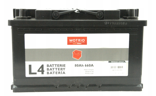 Acumulator Motrio 12V 80Ah 660A