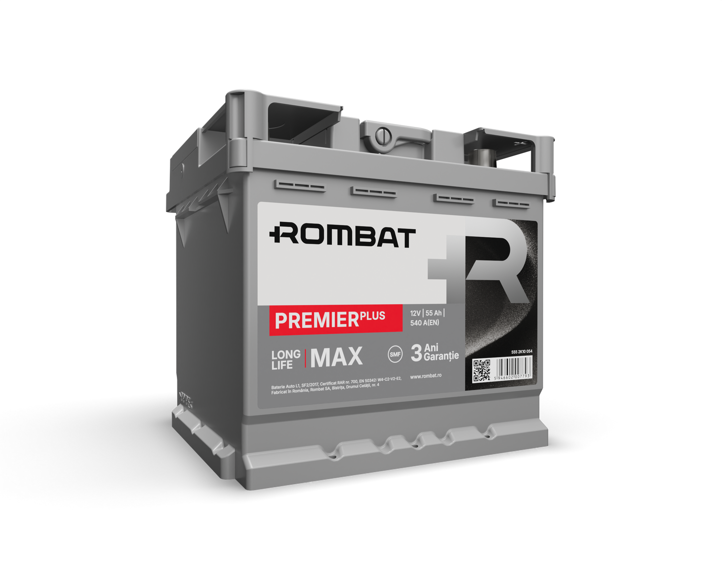 Acumulator Rombat Premier Plus 12V 55Ah 540A