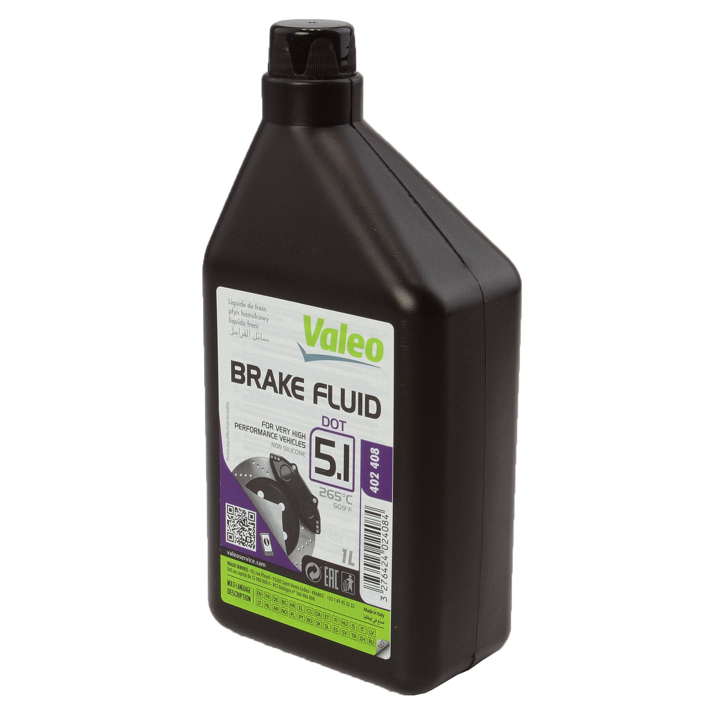 Lichid de frână Valeo DOT 5.1 Sintetic 1L