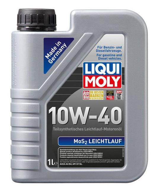 LIQUI MOLY MoS2 Leichtlauf 10W-40 1L Engine Oil