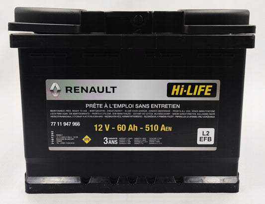 Acumulator Renault 12V 65Ah 510A