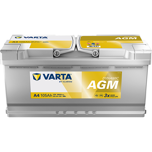 Acumulator Varta Silver AGM Dynamic 12V 105Ah 950A