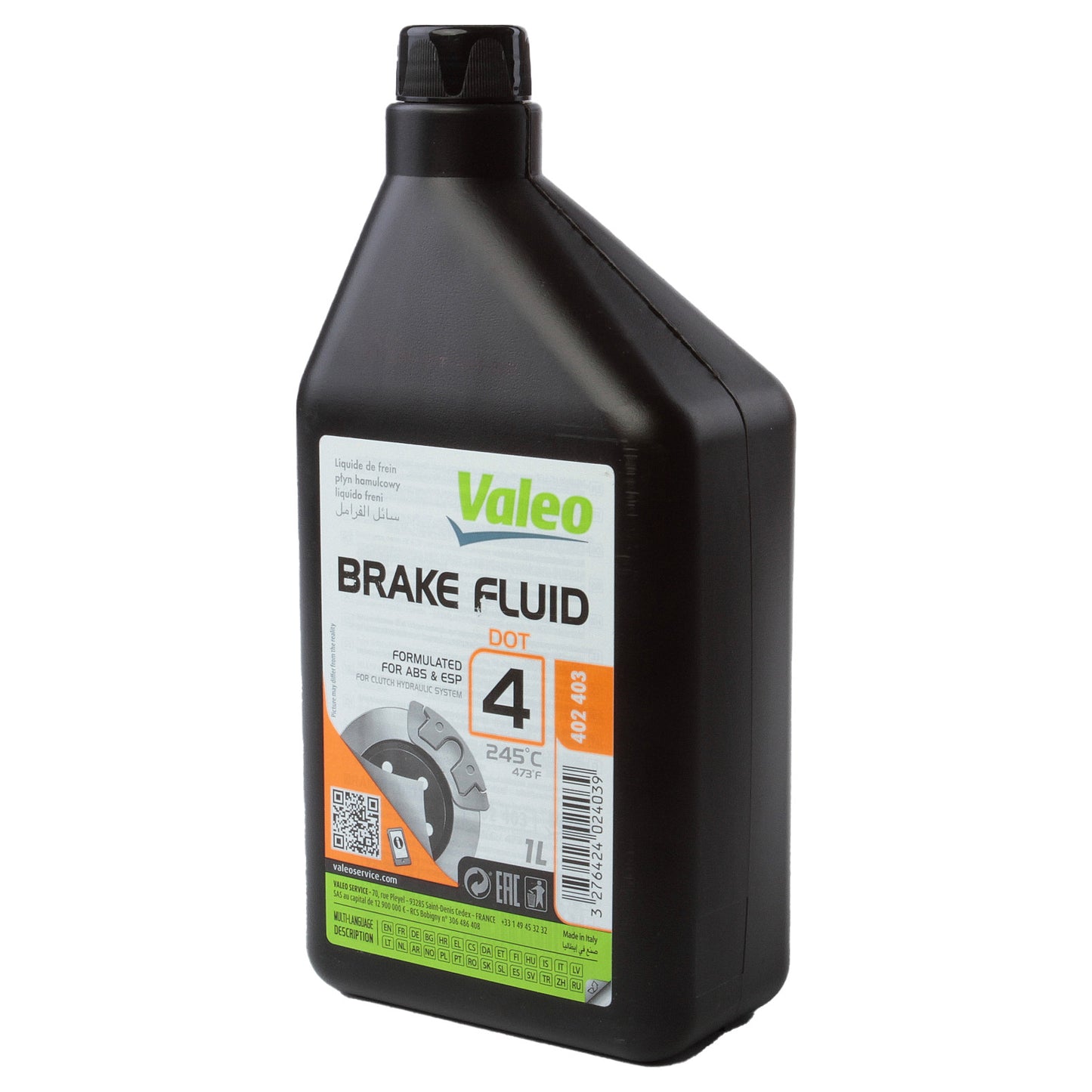 Lichid de frână Valeo DOT 4 Sintetic 1L
