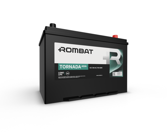Acumulator Rombat Tornada Asia 12V 100Ah 750A - Cod 60036H0075