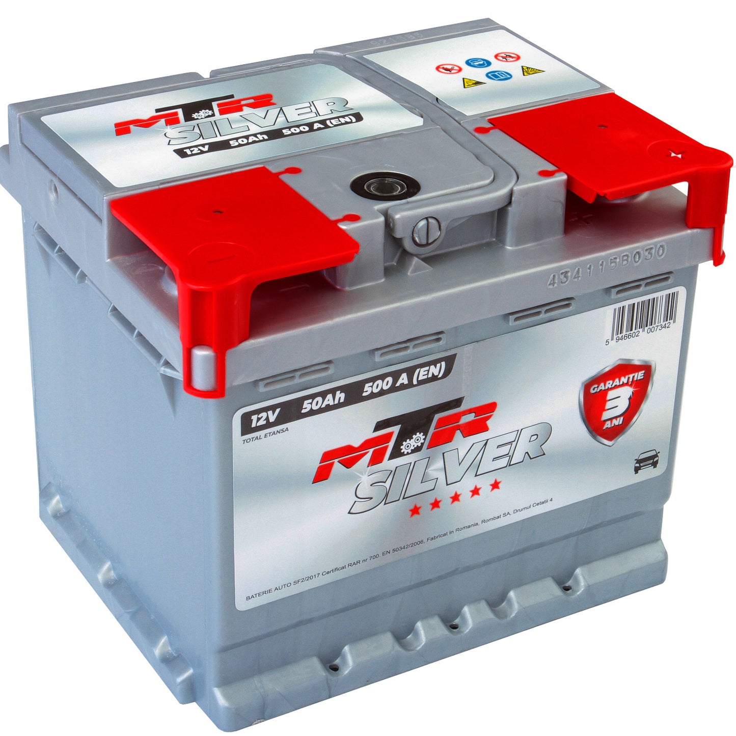 Acumulator MTR Silver LB1 12V 50Ah 500A