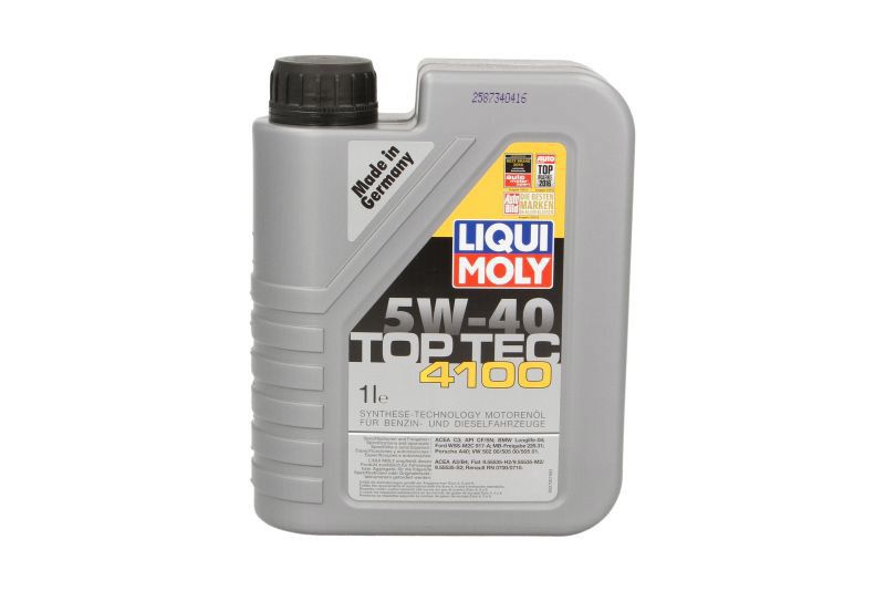 Ulei motor LIQUI MOLY Top Tec 4100 5W-40 1L