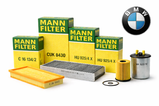 Kit Revizie BMW 2.0 Diesel M47 (320d, 318d, 120d, 520d) – Filtre Aer, Ulei, Combustibil + Polen