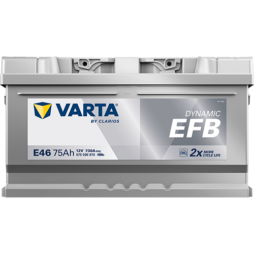 Acumulator Varta Dynamic EFB 12V 75Ah 730A