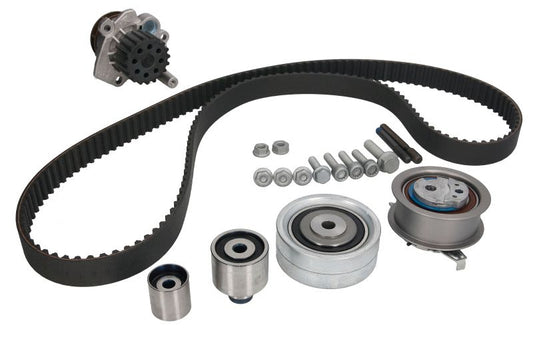 Kit Distribuție cu Pompă de Apă INA 530 0550 32 pentru Audi A4, A6, Q5, VW Golf, Tiguan, Skoda Octavia