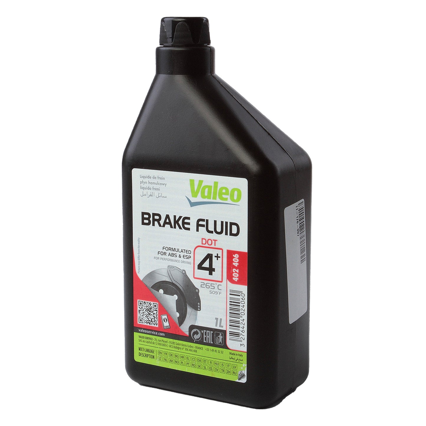 Lichid de frână Valeo DOT 4 Plus Sintetic 1L