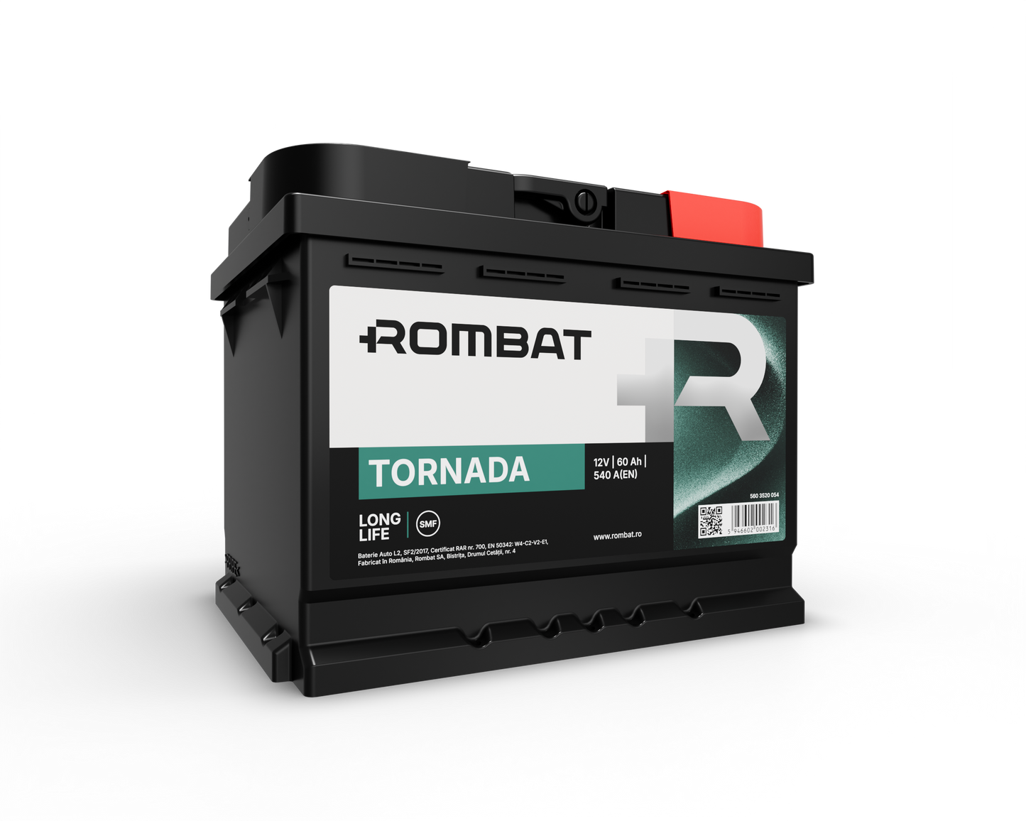 Acumulator Rombat Tornada 12V 60Ah 540A