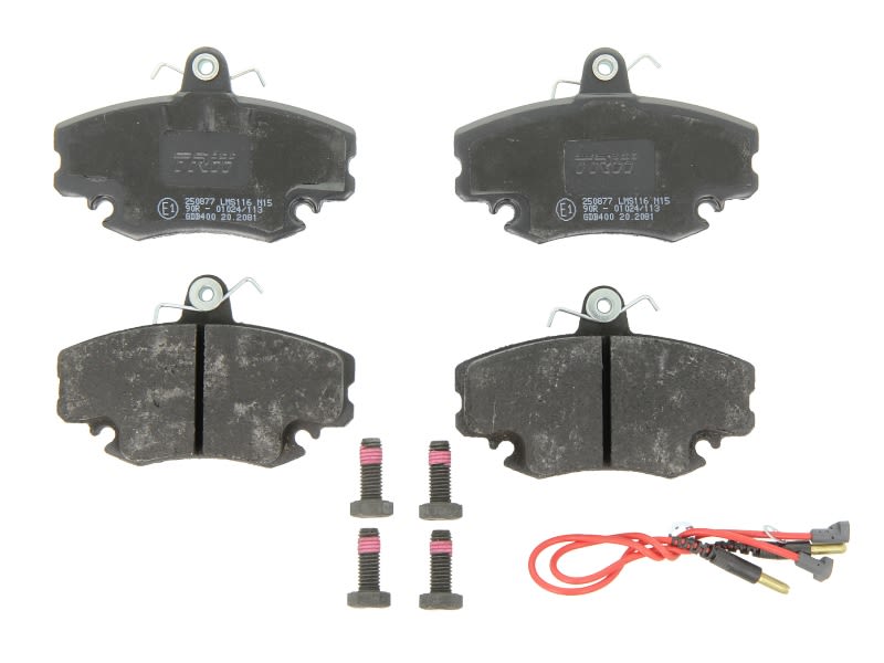 Kit Frane Fata TRW Dacia Logan 1.6 MPI – Discuri Frana + Placute Frana Fata (Set Complet)