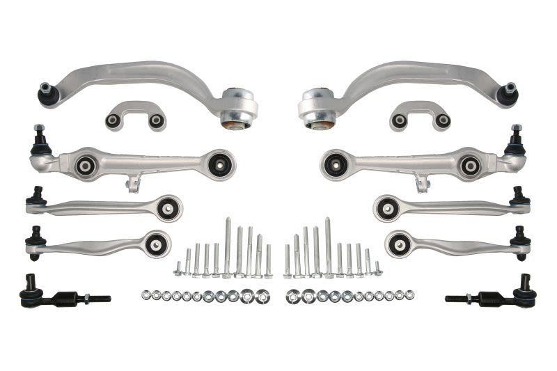 Kit Brațe Suspensie Față REINHOCH RH04-0054, Pivot 21mm, Audi A4 B5/B6, A6 C5, Passat B5.5, Superb I, 12 piese