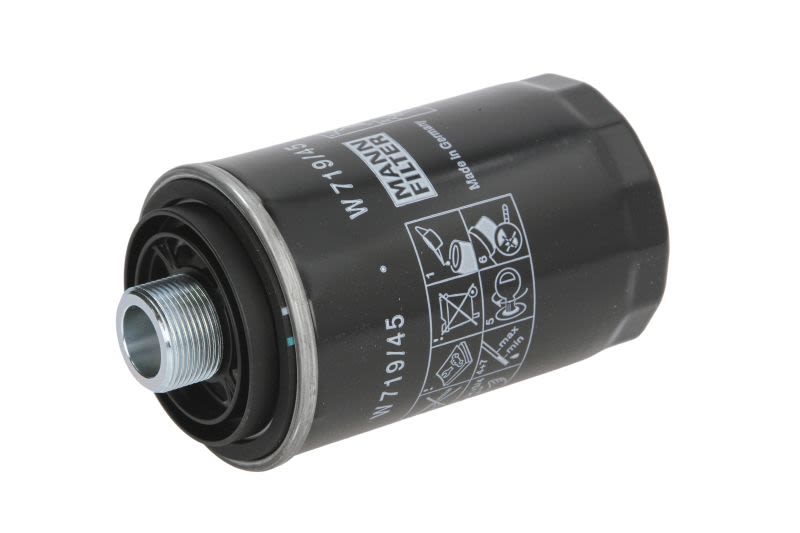 Filtru ulei MANN W 719/45 original | A3 8P, Leon II, Superb II, Yeti 1.8 TSI, Golf/CC/Scirocco 2.0 TSI