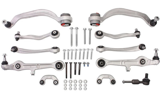 Kit Brațe Suspensie Față DELPHI TC1500KIT, Pivot 21mm, Audi A4 B5/B6, A6 C5, VW Passat B5.5, Skoda Superb I